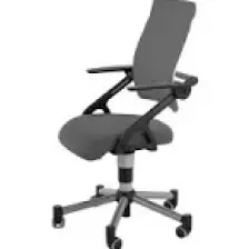 Creo Mobili Kurumsal Ofis Kullanımına Uygun Konforlu Sandalye - Taşıma kap. 120kg, Antrasit/Antrasit - Vega