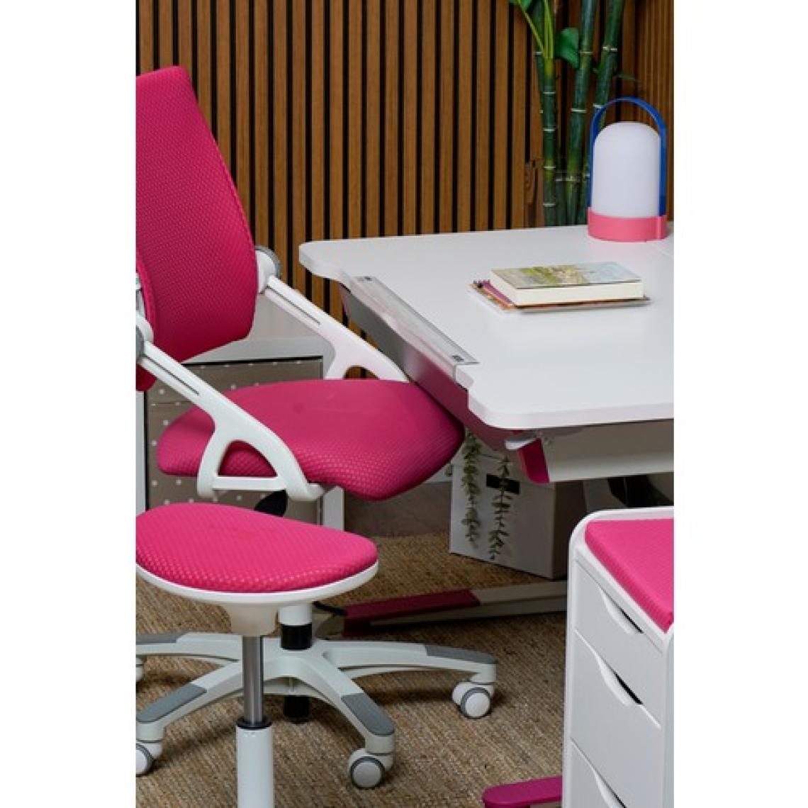 Creo Mobili Kız Çocuk Çalışma Sandalyesi, Yükseklik Ayarlı Sandalye - Taşıma kap. 120kg, Fuşya/Fuşya - Sirius