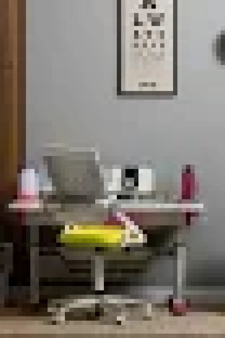 Creo Mobili Ergonomik Çalışma Sandalyesi, Sırt ve Yükseklik Ayarlı - Taşıma kap. 120kg, Beyaz/Sarı - Sirius