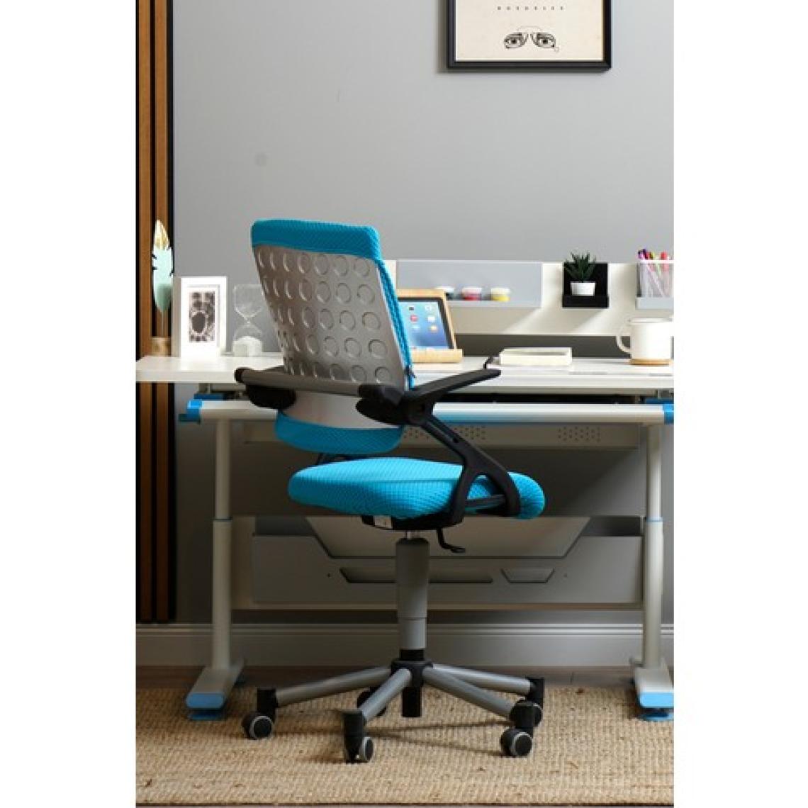 Creo Mobili Ergonomik Çocuk Sandalyesi, Sırt Mekanizmalı Sandalye - Taşıma kap. 120kg, Mavi/Mavi - Vega
