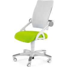 Creo Mobili Okul Öncesi Çocuk Sandalyesi, Yükseklik ve Sırt Ayarlı - Taşıma kap. 120kg, Beyaz/Yeşil - Sirius