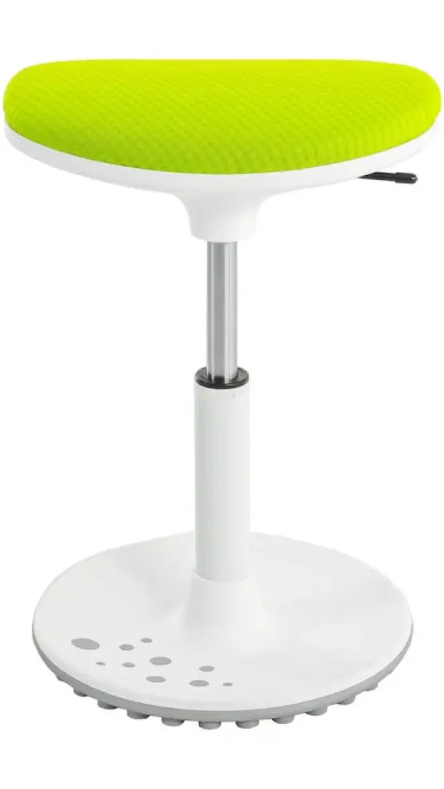 Creo Mobili Evde Etkinlikler İçin Çocuk Taburesi Yükseklik Ayarlı - 39–55 cm Yük, Taş. kap. 100kg, Yeşil - Creo