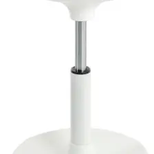 Creo Mobili İlkokul Uyumlu Çalışma Taburesi, Yükseklik Ayarlı - 39–55 cm Yükseklik, Taş. kap. 100kg, Beyaz - Creo
