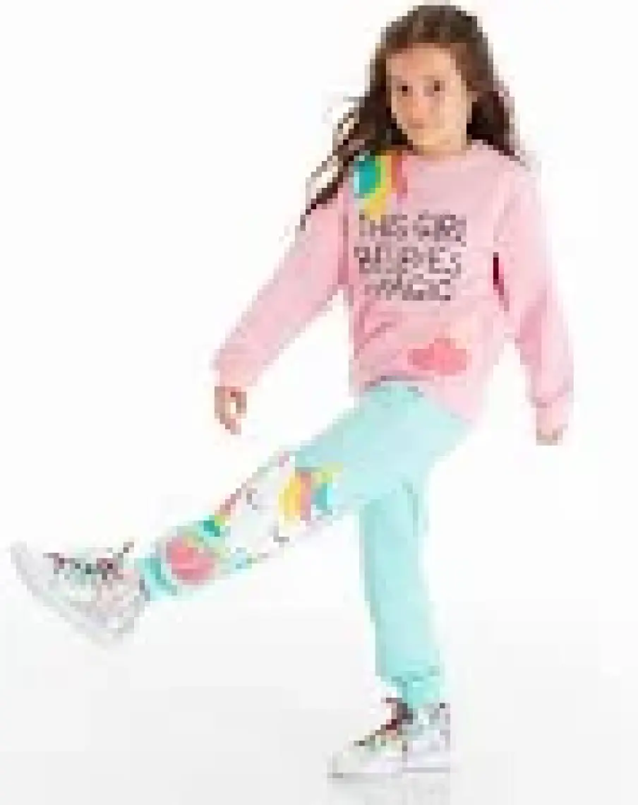 Denokids Girl Magic Kız Çocuk Eşofman Takım