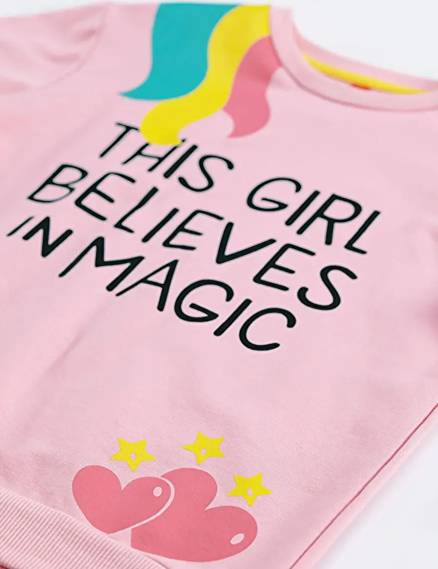 Denokids Girl Magic Kız Çocuk Eşofman Takım