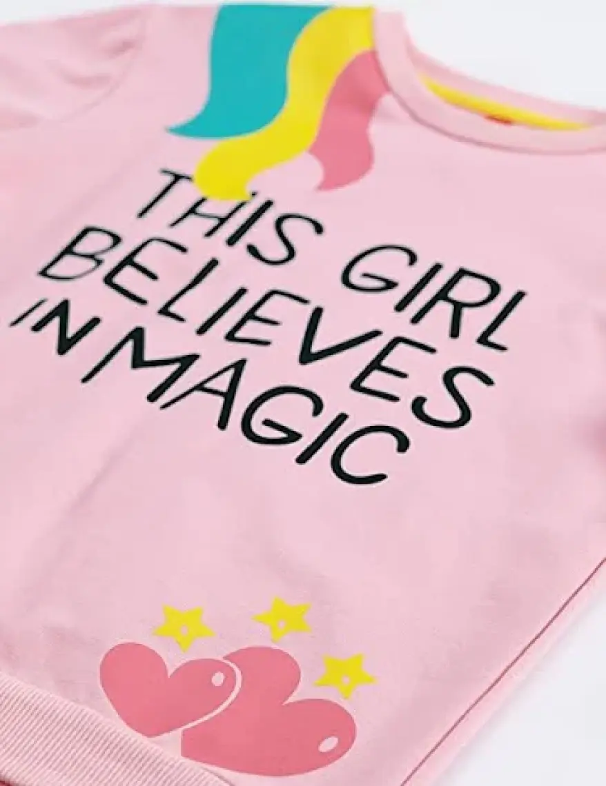 Denokids Girl Magic Kız Çocuk Eşofman Takım