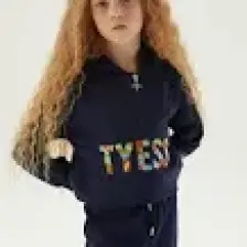 Tyess Kız Çocuk Lacivert Eşofman Üstü