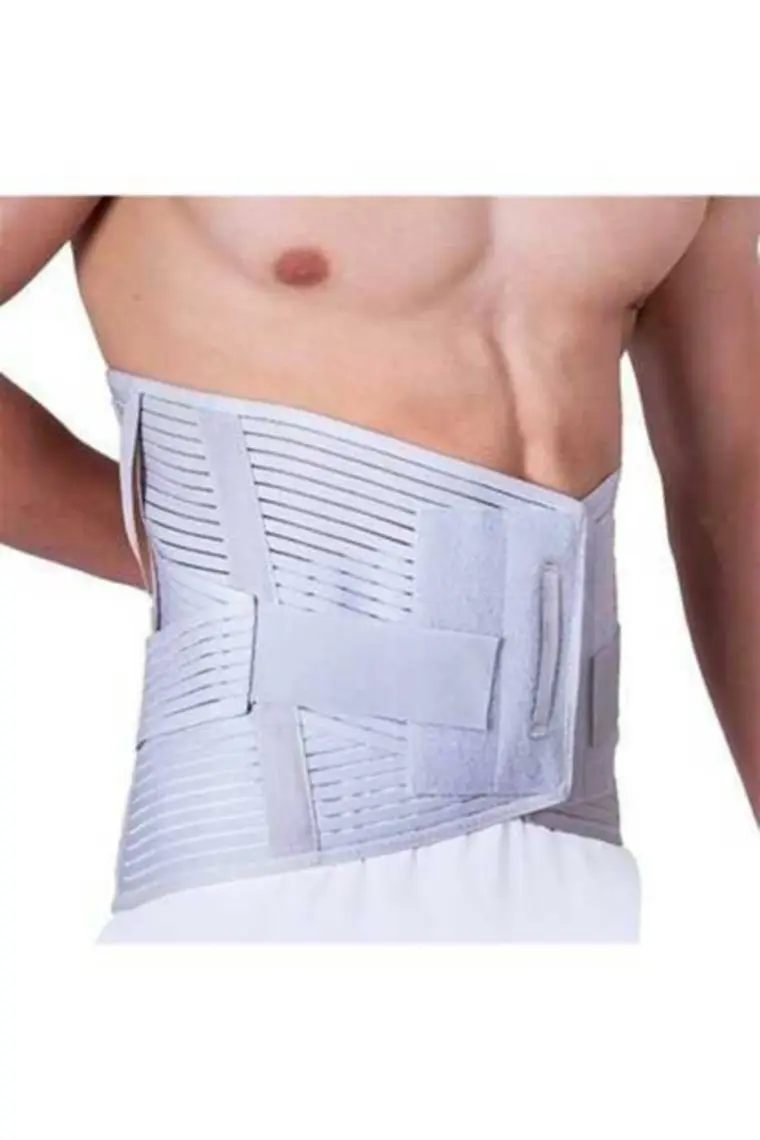 Orthocare Uzun Lumbosakral Bel Korsesi Çelik Balenli  Xl 2540
