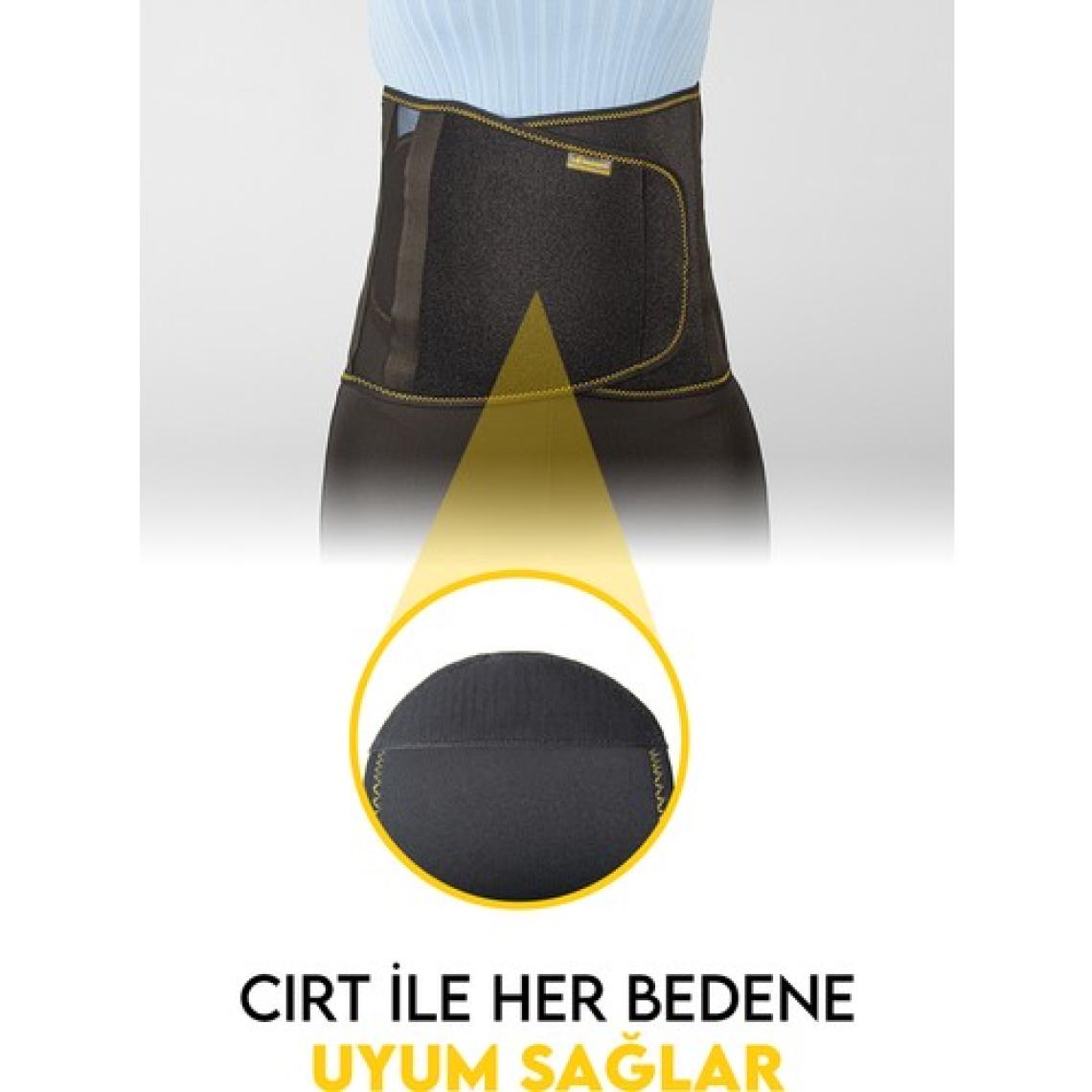 MORSA CYBERG® Neopren Karın Korsesi STANDART BEDEN