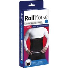 Roll Korse Siyah Medium - Sıcak Tutar & Rahatlatır