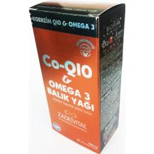 Zade Vital Co-Q10 Omega3 Balik Yaği 1000mg 30 Yumuşak kapsül