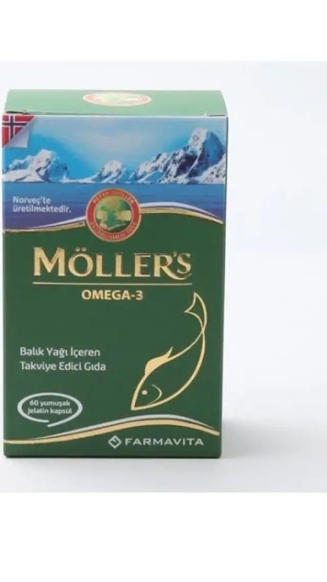 Möller's Omega 3 Balık Yağı 60 Kapsül