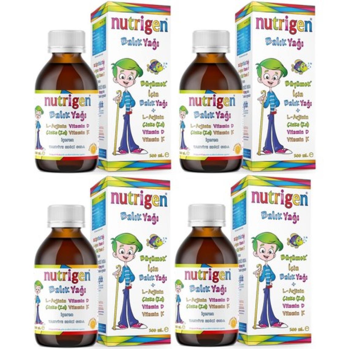 Nutrigen Balık Yağı Şurubu 200 Ml 2'Li Paket (4 Adet)