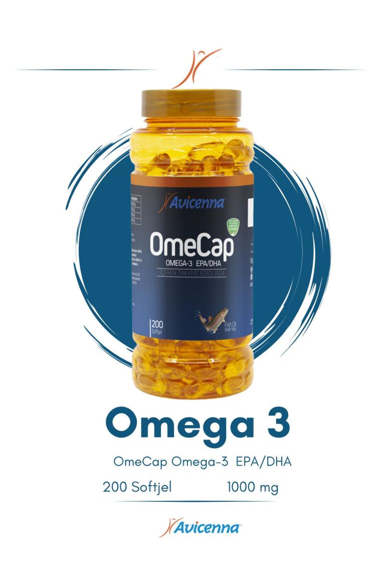 Avicenna Omecap Balıkyağı 200 Kapsül