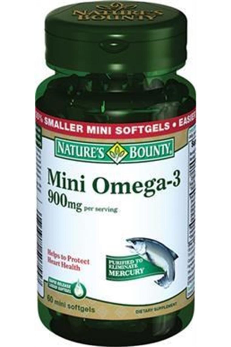 Nature'S Bounty Mini Omega 3 900 Mg 60 Mini Softgels