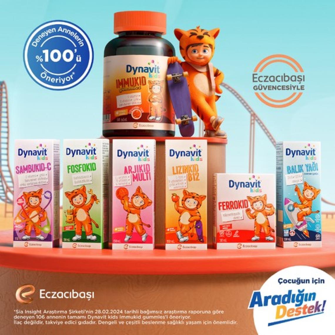Dynavıt Portakal Aromalı Balık Yağı 150 mL - Omega-3, EPA, DHA