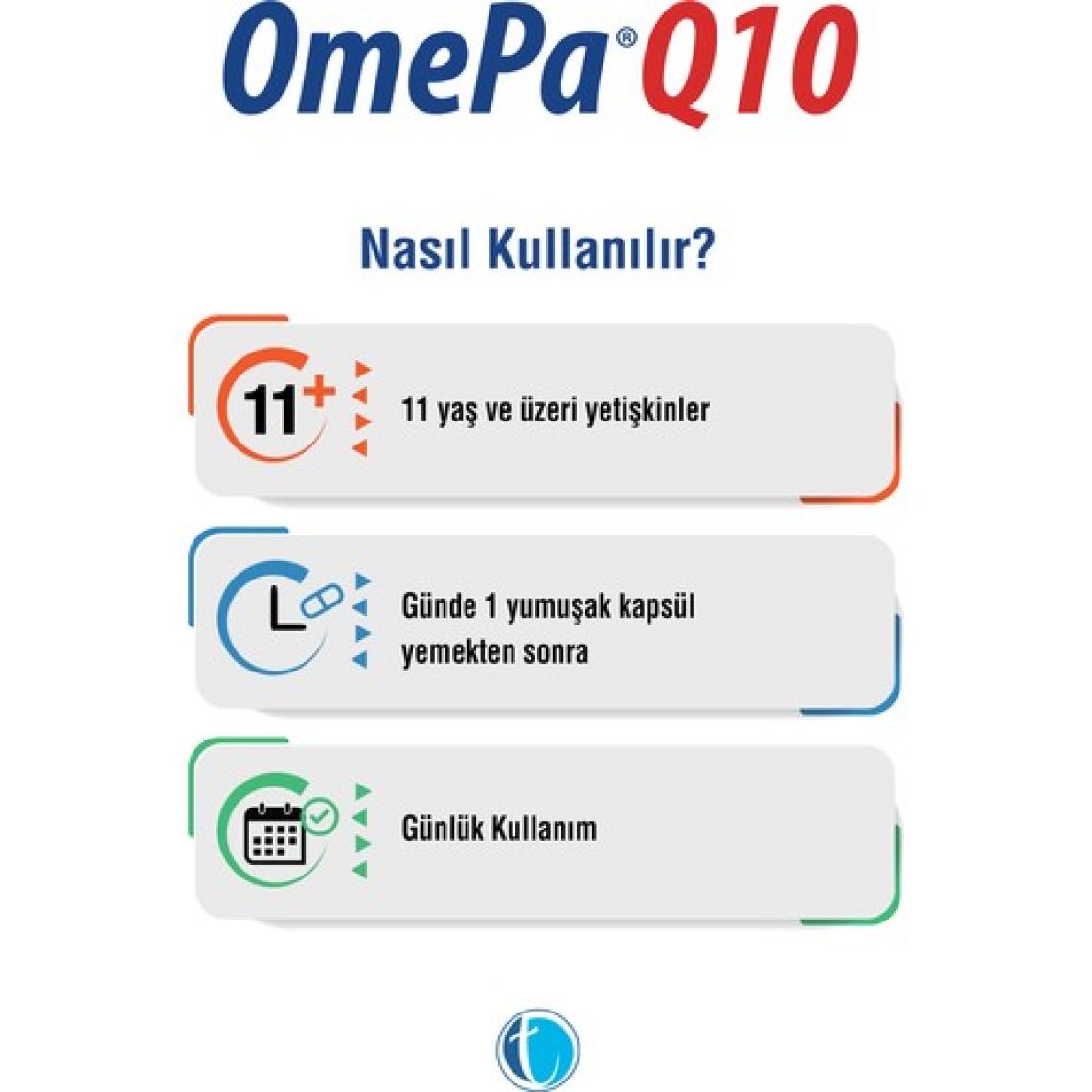 Q10 60 Yumuşak Kapsül Ubikinol Koenzim QH Balık Yağı Omega 3