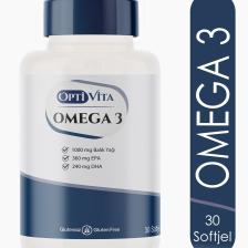 Optivita Omega 1000 Mg Balık Yağı, Epa + Dha 30 Kapsül Softjel