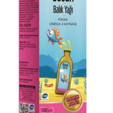 Orzax Ocean Balık Yağı Şurubu Tutti Frutti Kral Şakir 150 ml