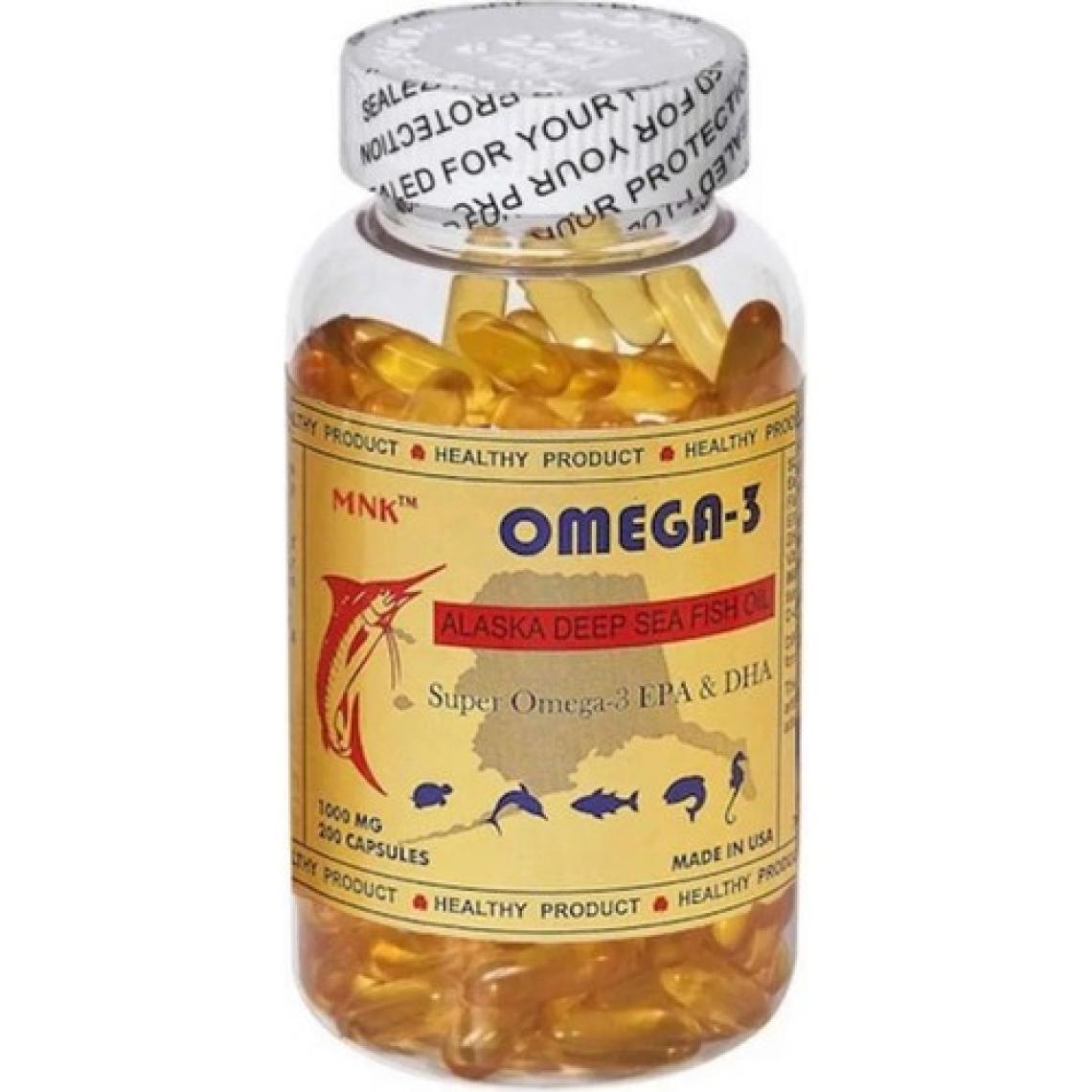MNK Omega 3 Balık Yağı 200 SOFTGEL