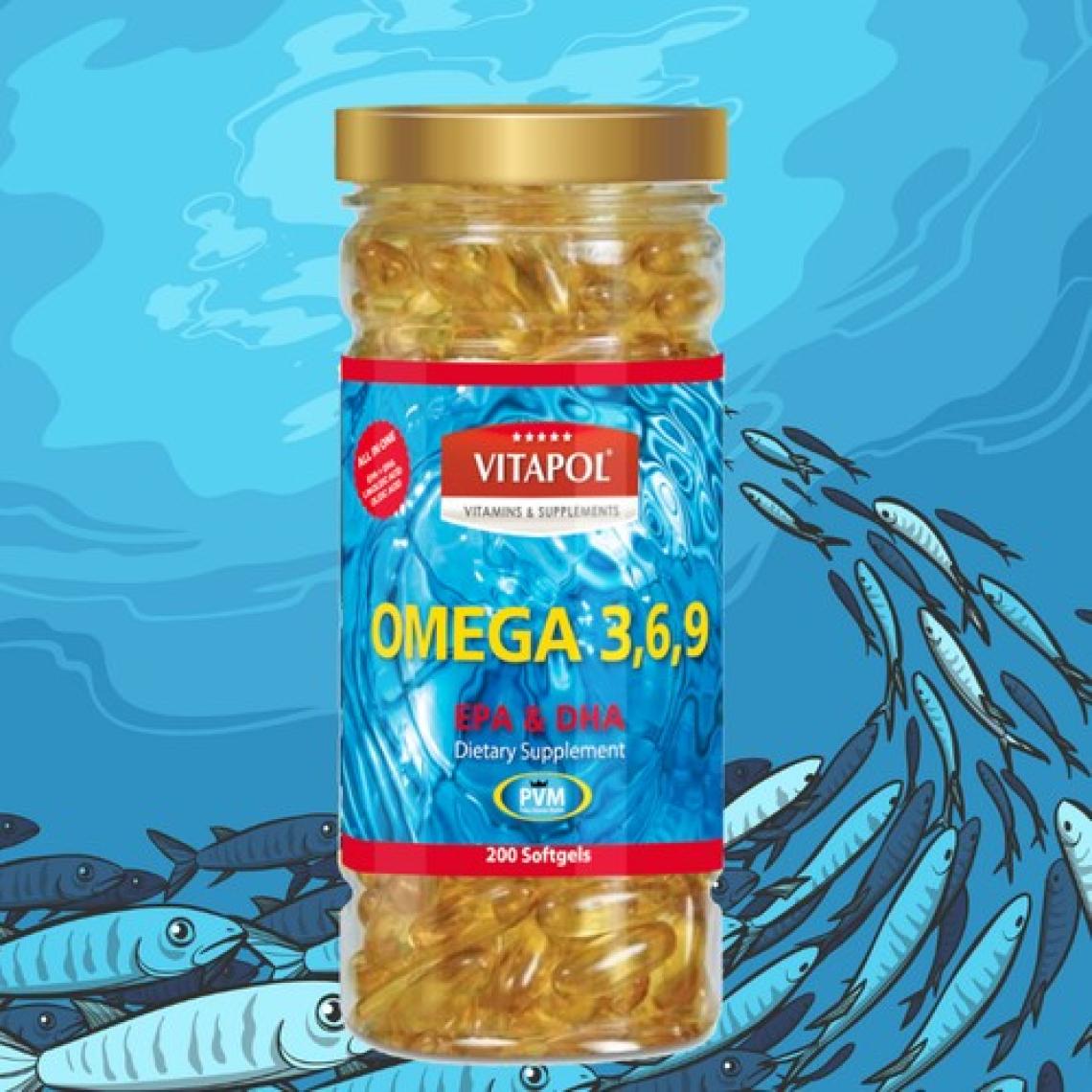 Vitapol Omega 3,6,9 200 Softgels
