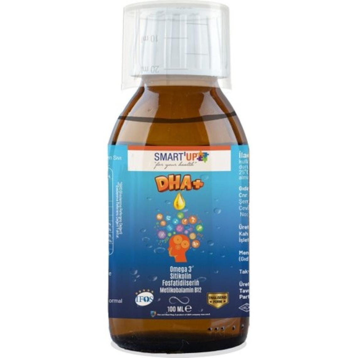 Smart'Up Sitikolin Dha Omega 3 ve Fosfatidilserin Iceren Balık Yağı B12 ( 100 ml )