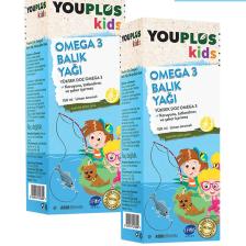 Youplus Kids Omega 3 150 ml Şurup 2 Adet
