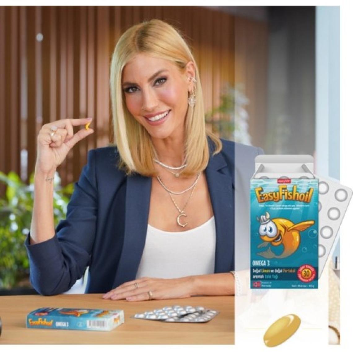 Easyvit EasyFishoil Omega 3 Ve D Vitamini 30 Tablet - Balık Yağı
