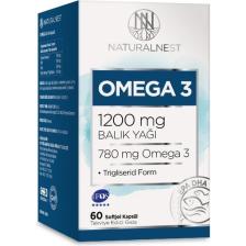Naturalnest Omega 3 Balık Yağı 1200 mg 60 Kapsül