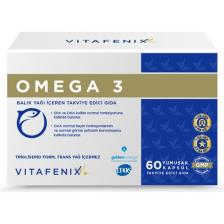 Vitafenix Omega 3 Balık Yağı İçeren Takviye Edici Gıda