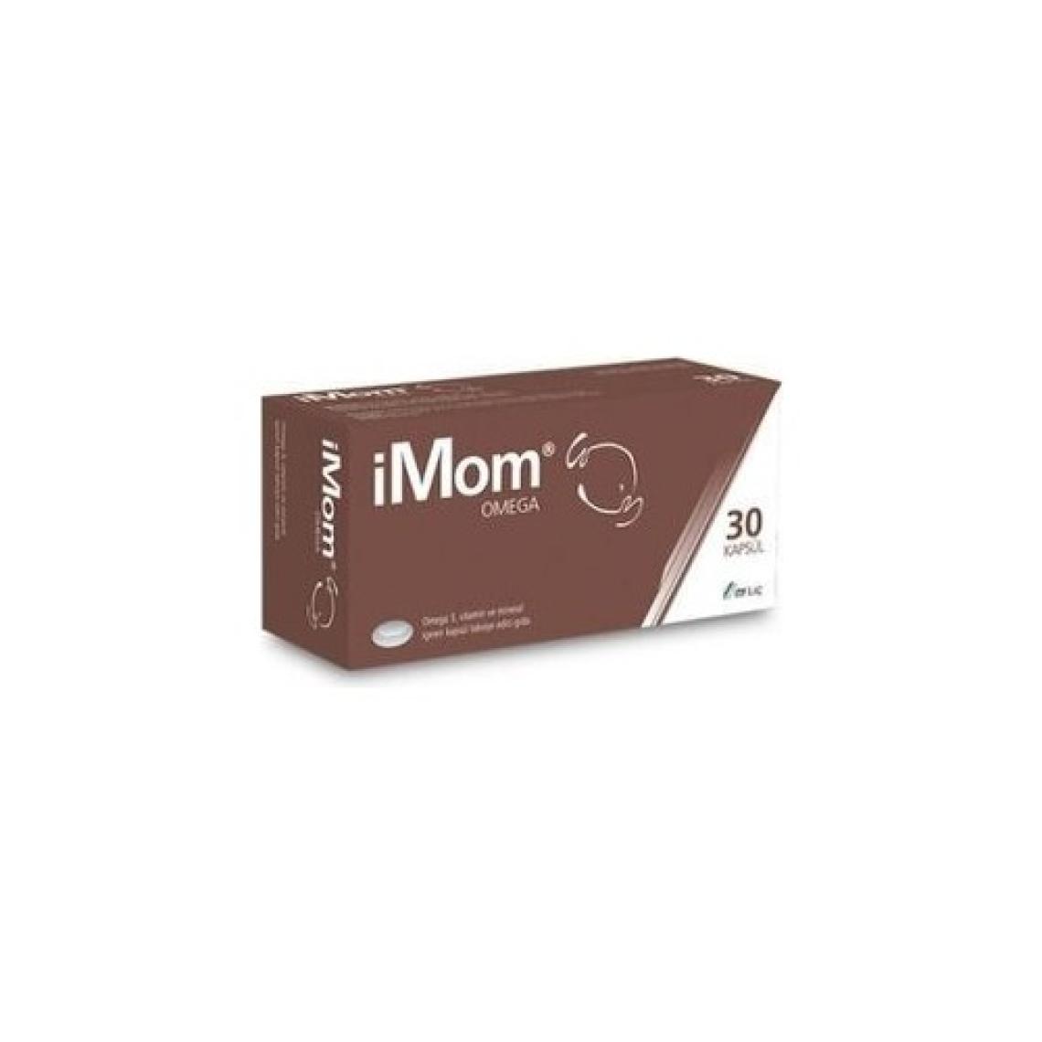 İmom Omega 3 Kapsül - 30 Adet, Türkiye Menşeli Vitamin ve Mineral Takviyesi