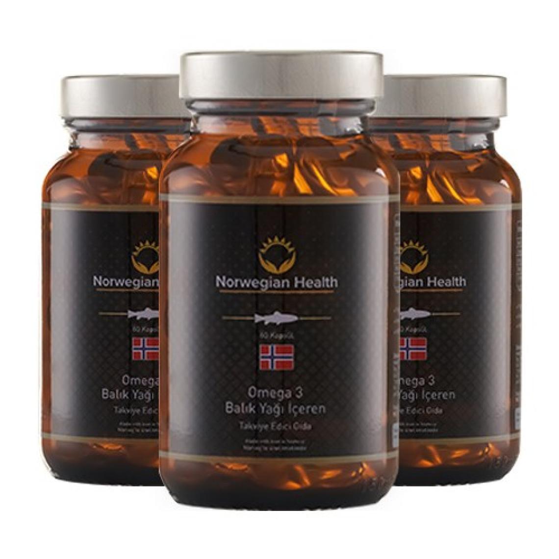 Norwegian Health Omega-3 60 Kapsül 1000 mg x 3 Adet