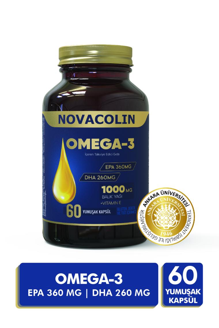 Novacolın Omega-3 1000 MG 60 Softgel