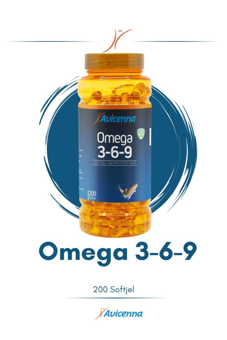 Avicenna Omecap Omega 3-6-9 200 Soft Jel