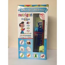 Nutrigen Omega 3 Balık Yağı Şurubu Portakal Aromalı 200 Ml Okul Seti li