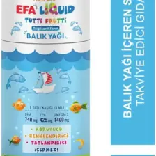 New Life Efa Liquid Balık Yağı Sıvı 150 ml - Tutti Frutti