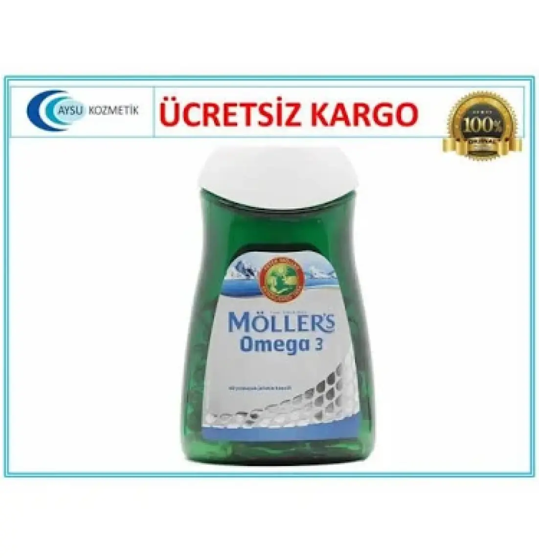Möller's Omega 3 Balık Yağı 60 Kapsül