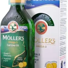 Möller's Limon Aromalı Omega-3 Balık Yağı 250 ml