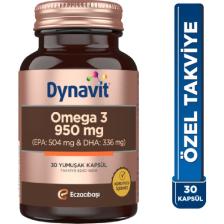 Dynavit Omega 3 950 Mg 30 Yumuşak Kapsül - Yüksek Epa Ve Dha