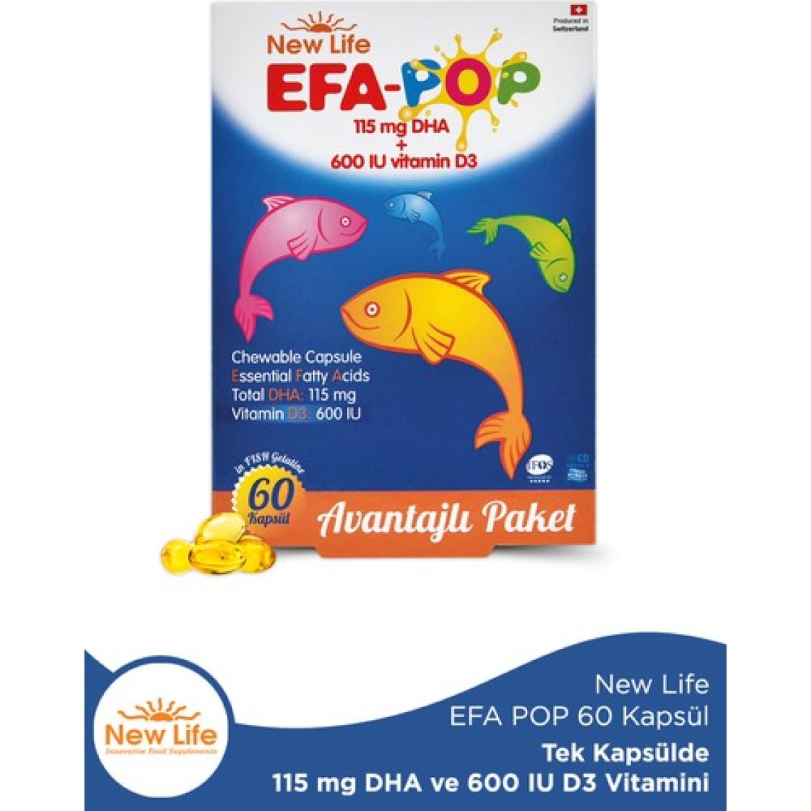 New Life Efa Pop 60 Kapsül
