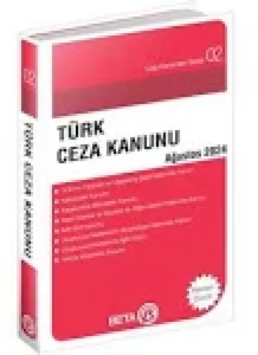 Türk Ceza Kanunu - Ağustos 2024