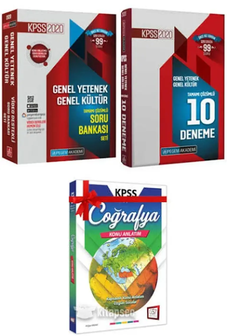 Kr Akademi Yayınları KPSS Genel Yetenek Genel Kültür Çıkmış Sorular Son 5 Yıl Tıpkı Basım Fasikülleri