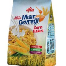 Gül Ballı Ve Ruşeymli Mısır Gevreği Corn Flokes 450 Gram Gimdes Helal Sertifikalı