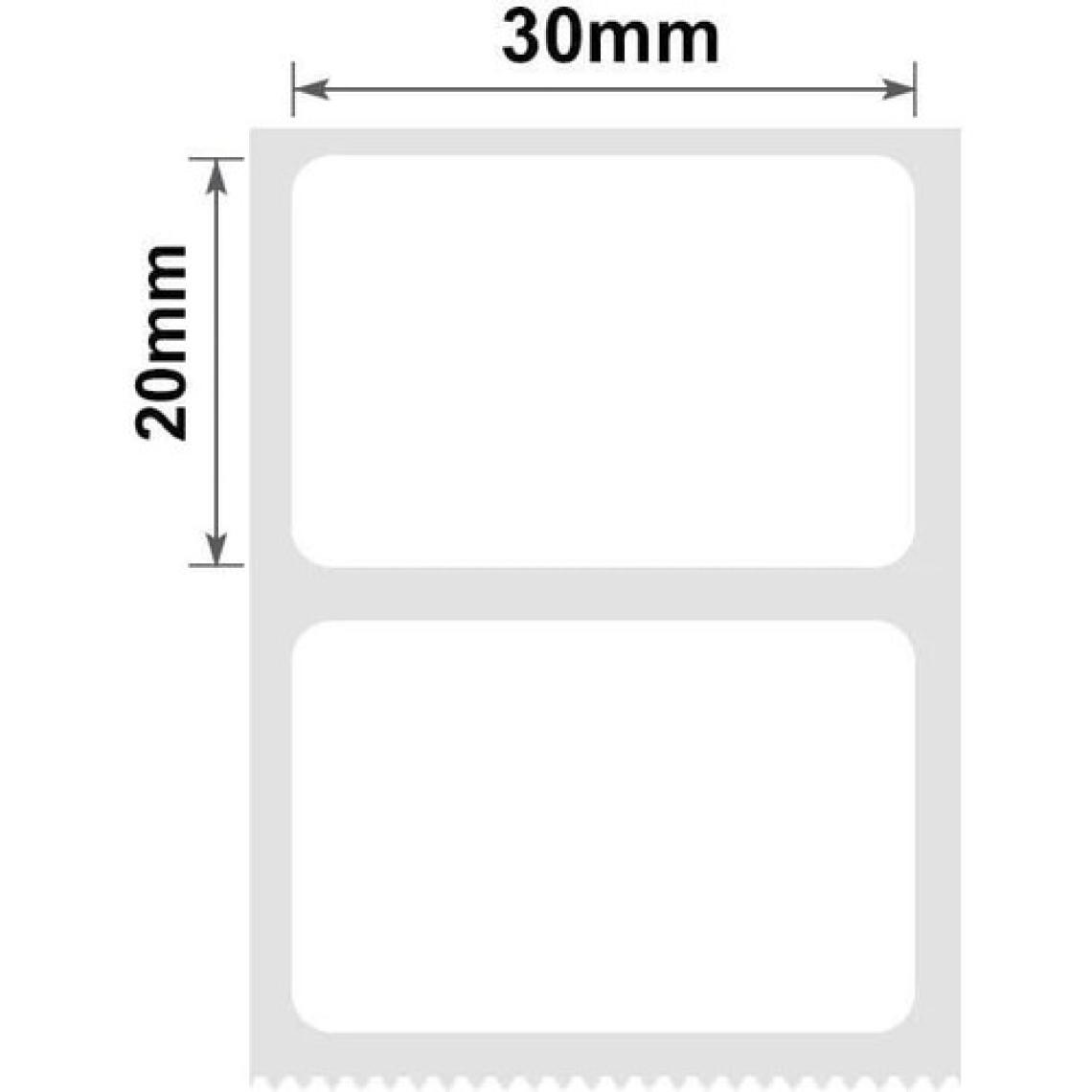Niimbot T30X20MM 320 Adet Beyaz Etiket (B1,B21S,B3S)