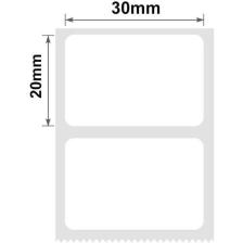Niimbot T30X20MM 320 Adet Beyaz Etiket (B1,B21S,B3S)