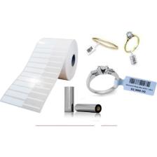 Usb Kuyumcu Barkod Etiketi 10 x 72 Mm - 1.250 Adet / Rulo