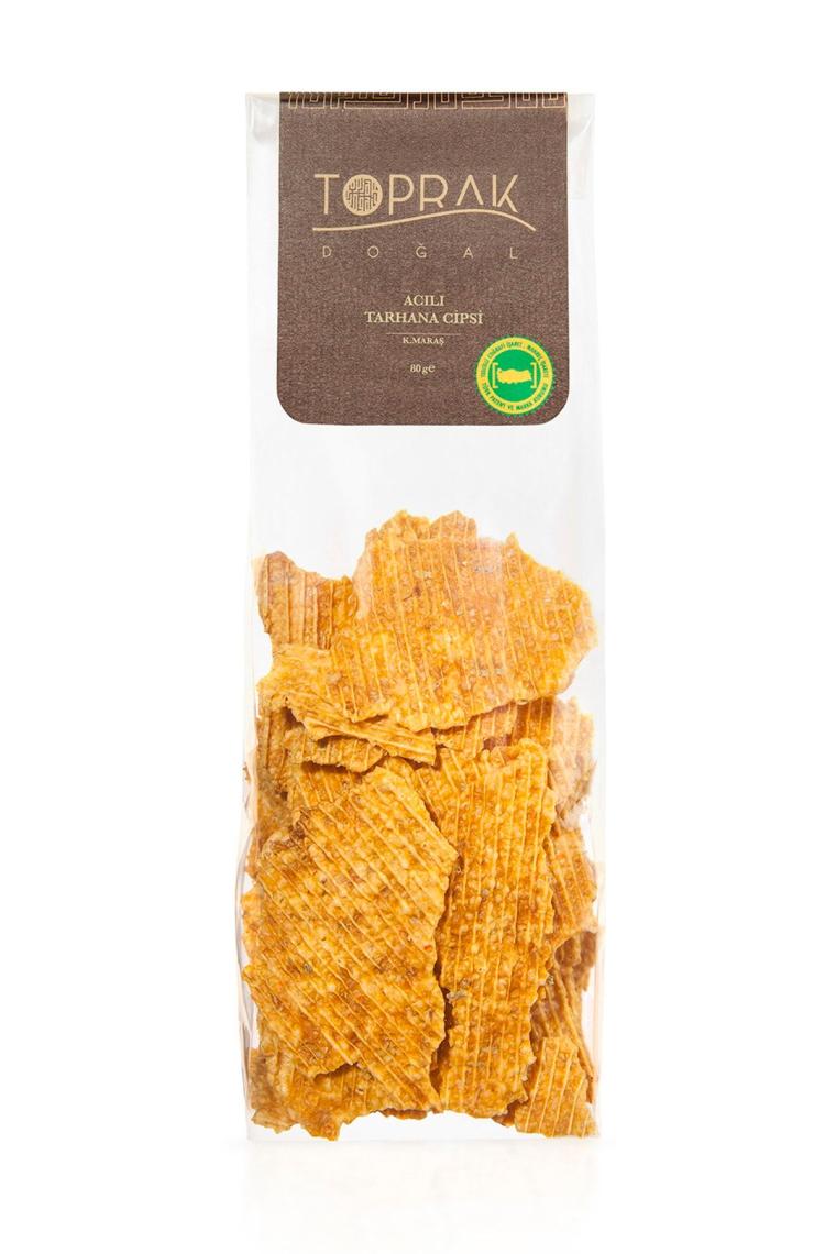 Acılı Tarhana Cipsi 80 G K. Maraş