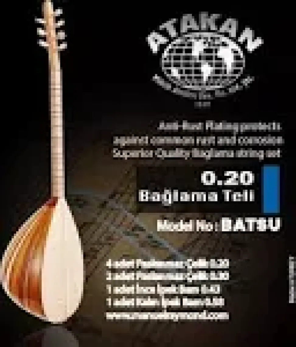Bağlama Tel Takım 0.20 BATSU