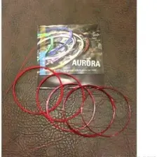 Aurora Kırmızı Saz Teli 0,20 Uzun Sap