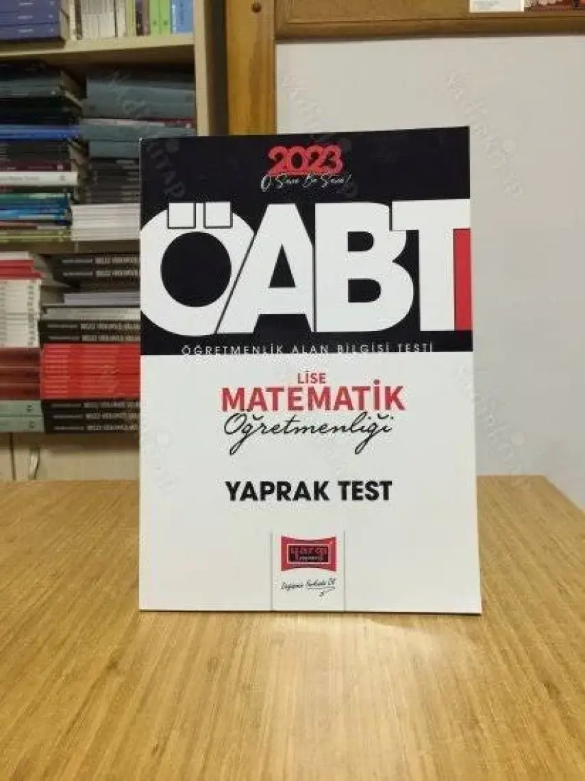Yargı Yayınevi 2023 KPSS ÖABT Lise Matematik Öğretmenliği Çek Kopart Yaprak Test